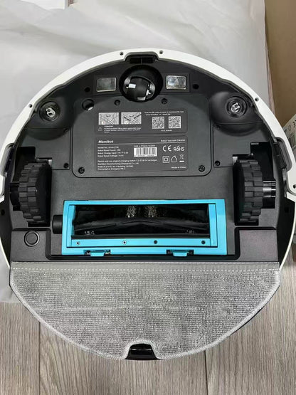 Aspirateur robot vue de dessous